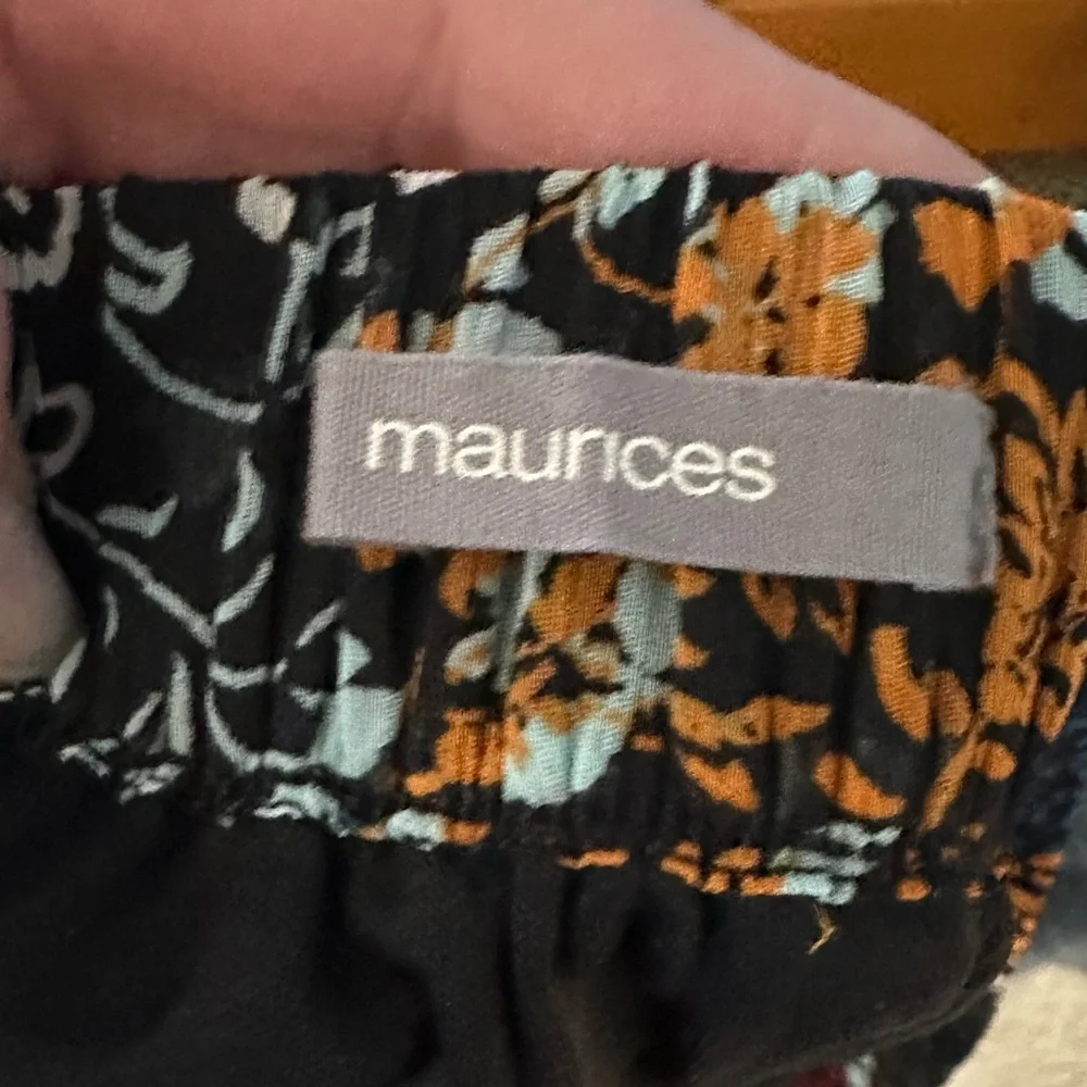 Maurices Patchwork Maxi Skirt - Boho Floral Multicolour XXL - Picture 5 of 16